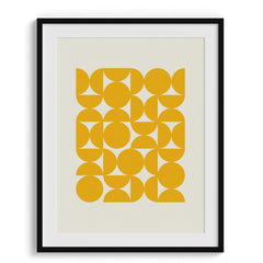 Dynamic Bauhaus Wall Art Painting