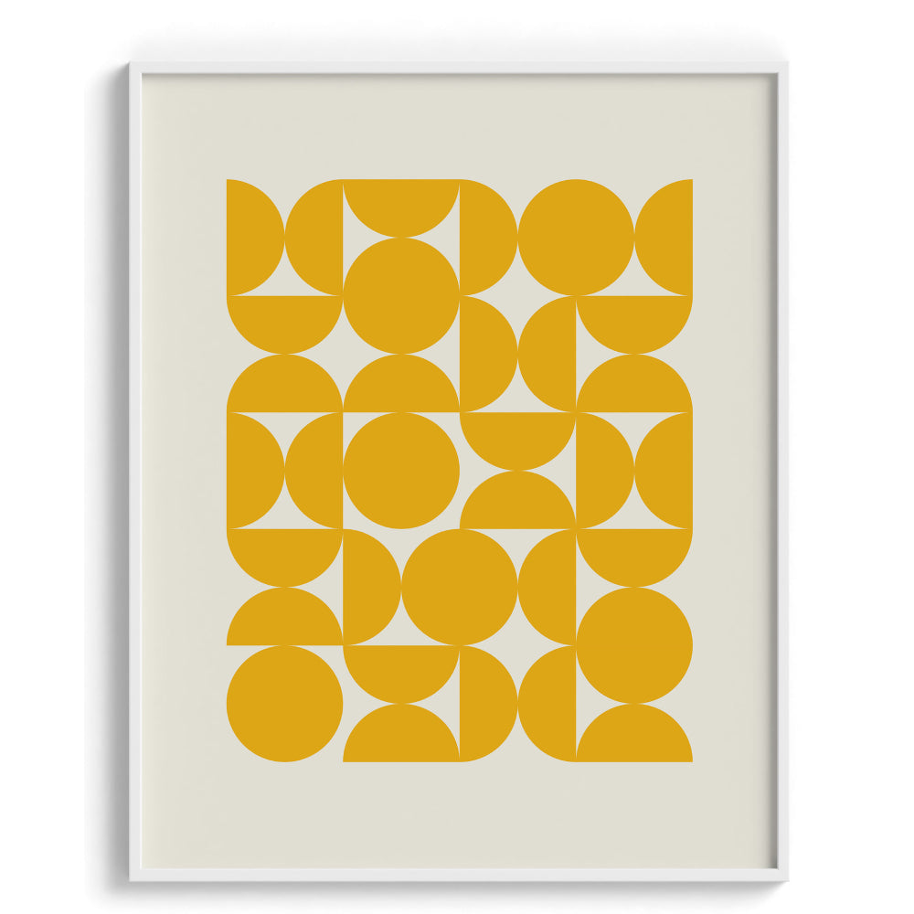 Dynamic Bauhaus Wall Art Painting