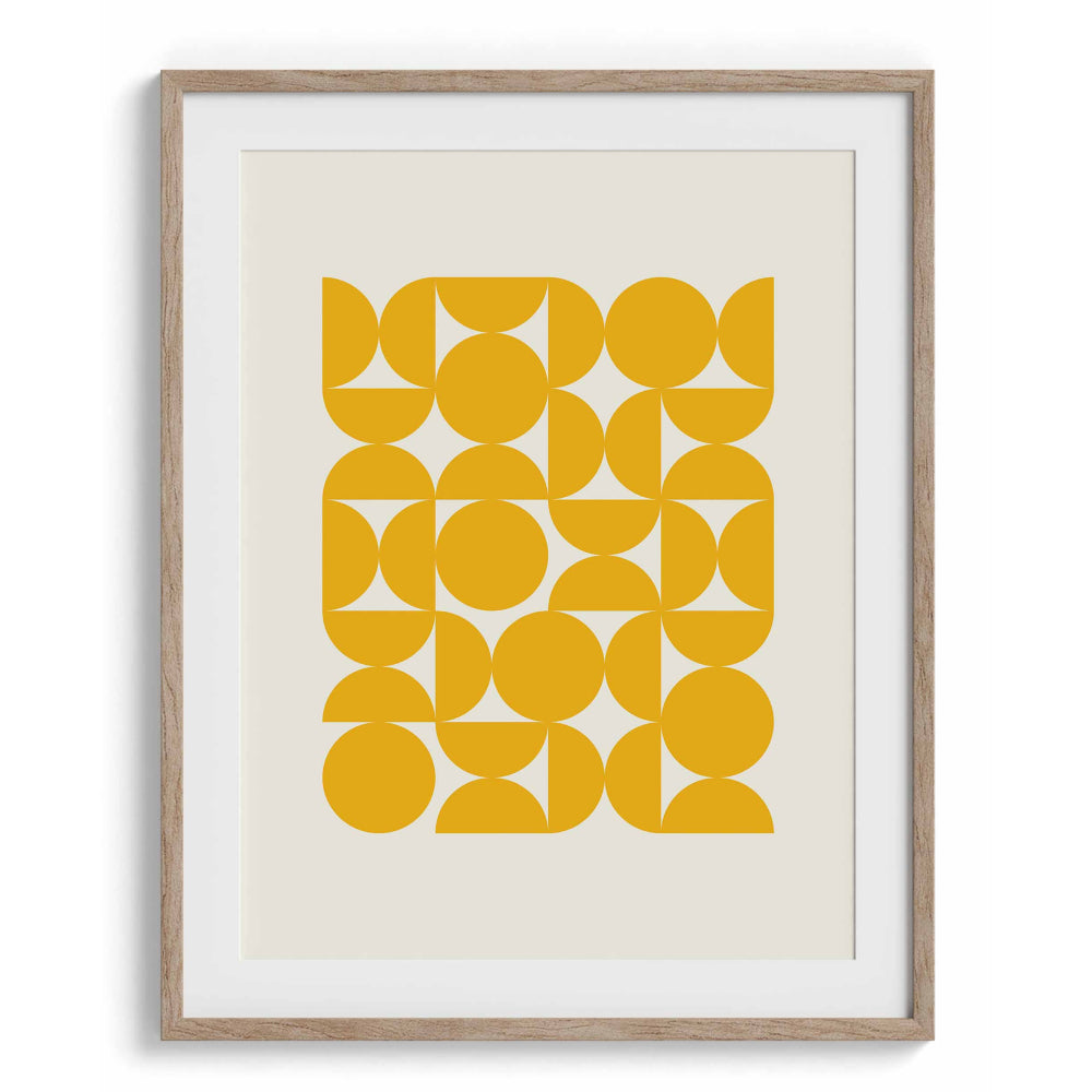 Dynamic Bauhaus Wall Art Painting