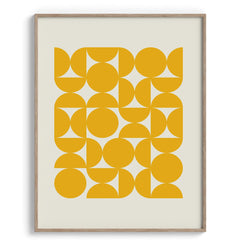 Dynamic Bauhaus Wall Art Painting