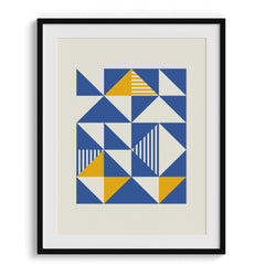 Bold Bauhaus Wall Art Painting