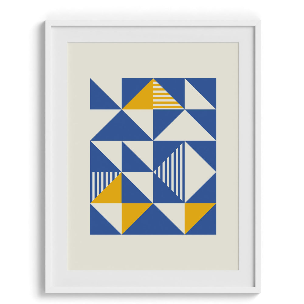 Bold Bauhaus Wall Art Painting