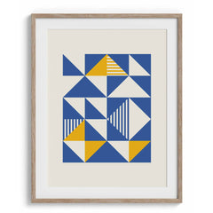 Bold Bauhaus Wall Art Painting