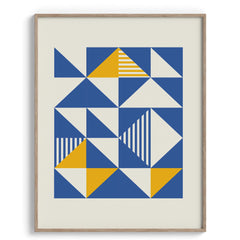Bold Bauhaus Wall Art Painting