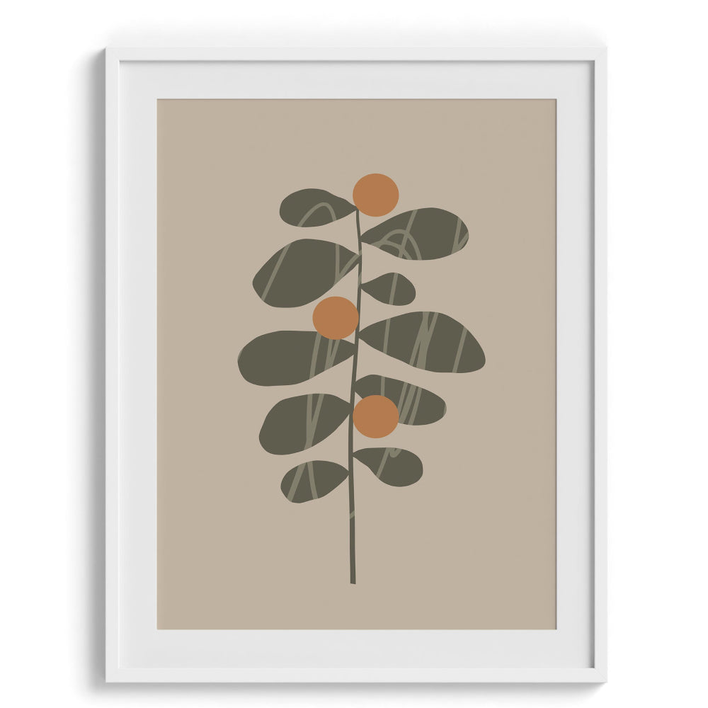 Modern Botanical Encounter Wall Art Decor