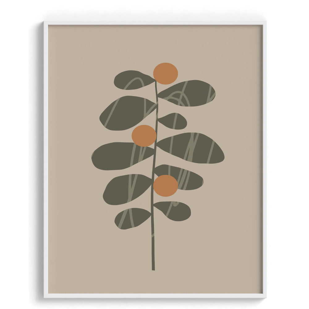Modern Botanical Encounter Wall Art Decor