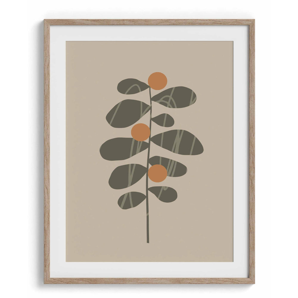 Modern Botanical Encounter Wall Art Decor
