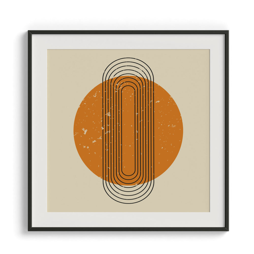Golden Light Wall Art Frames