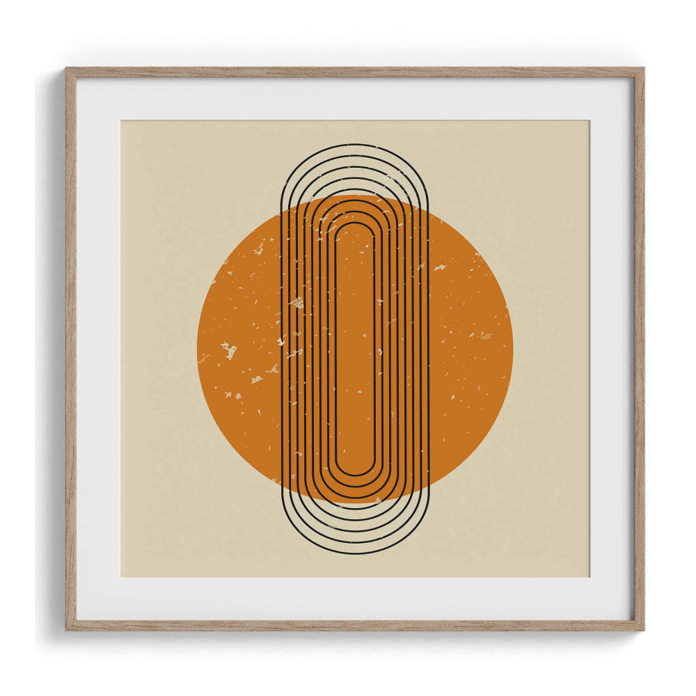 Golden Light Wall Art Frames