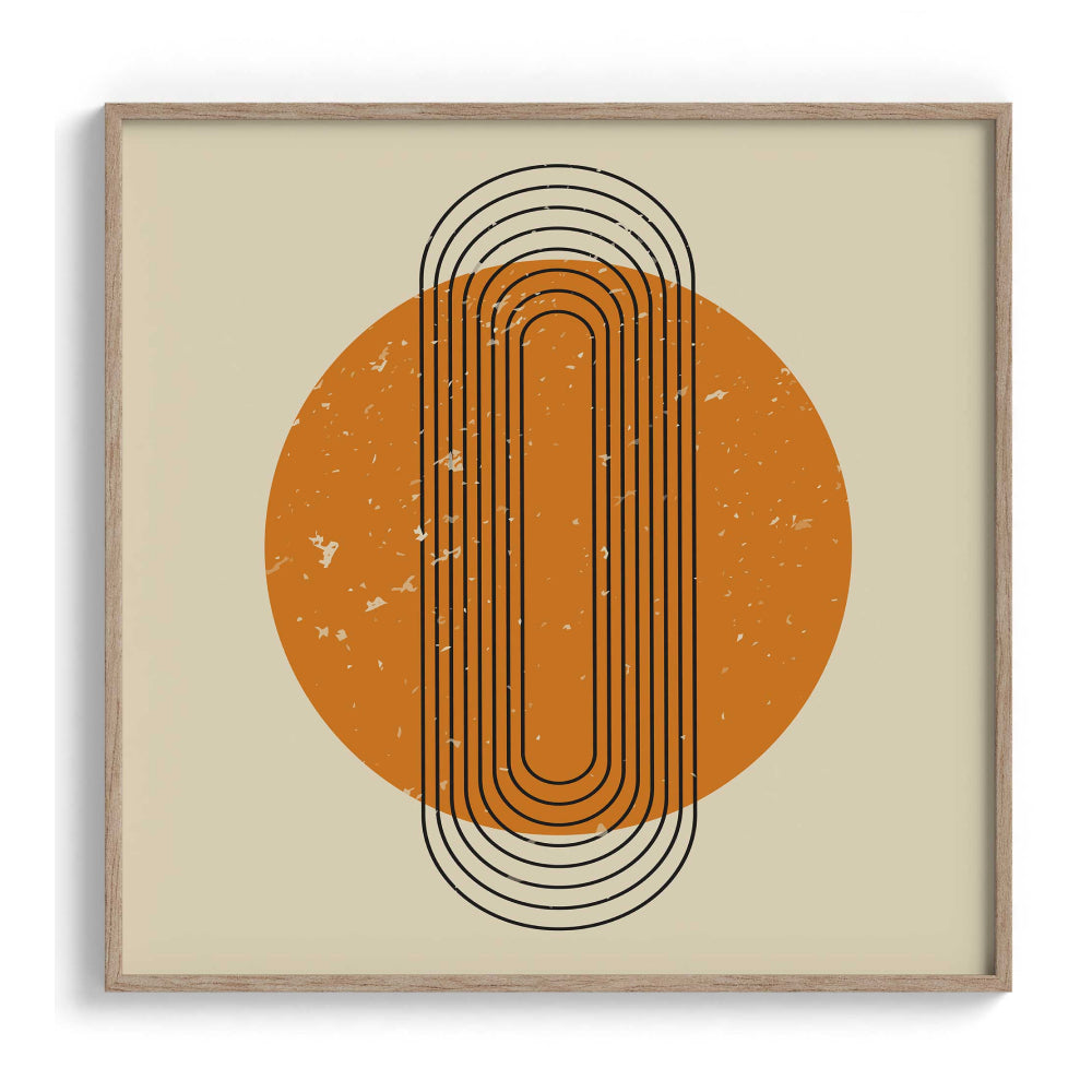 Golden Light Wall Art Frames