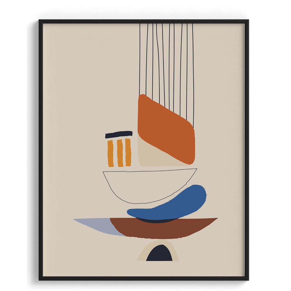 Bold Strokes Framed Art For Wall