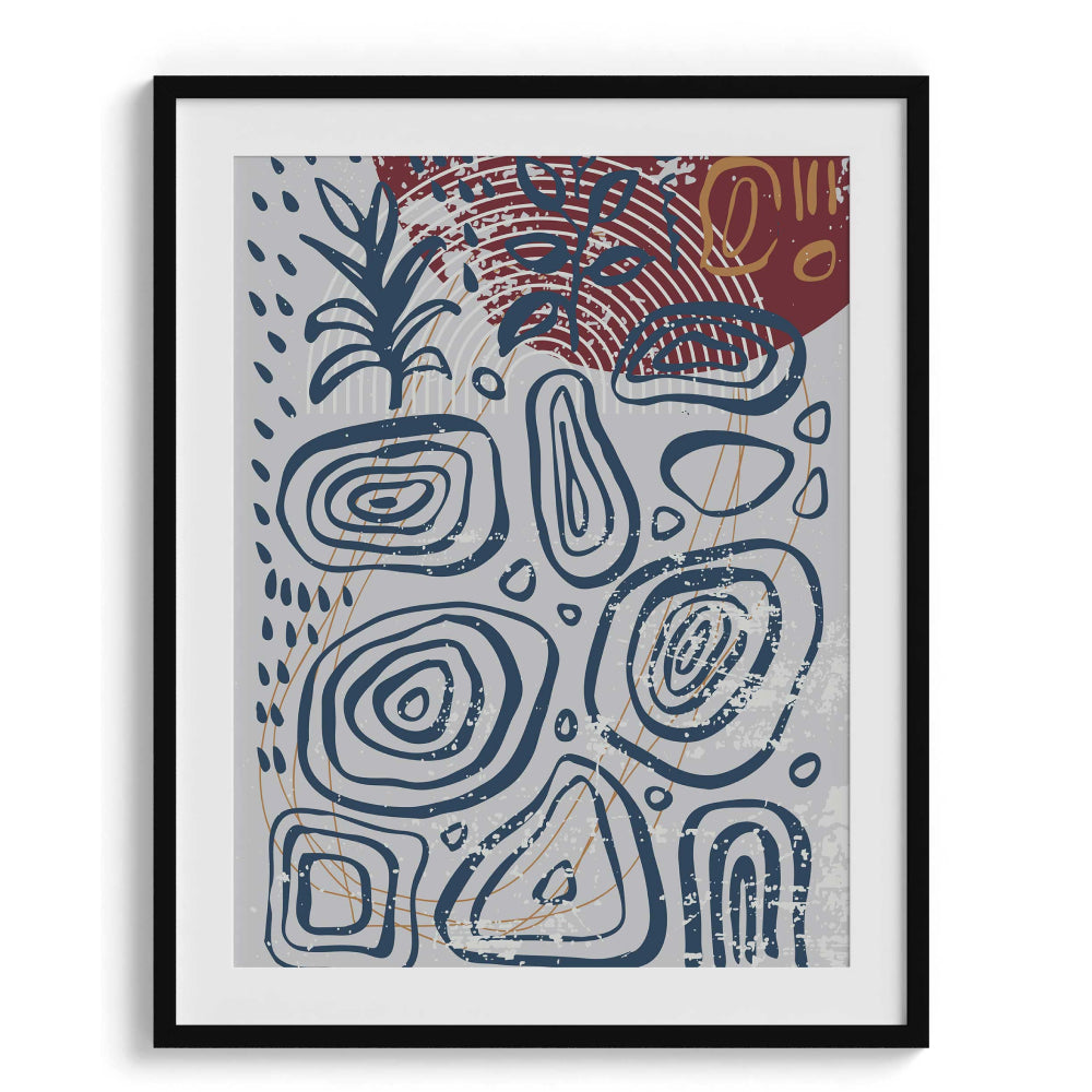Ink & Canvas Wall Art Painting