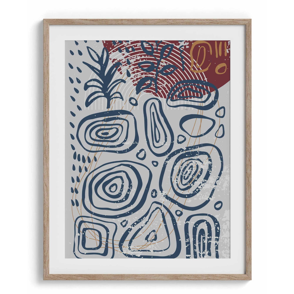 Ink & Canvas Wall Art Painting