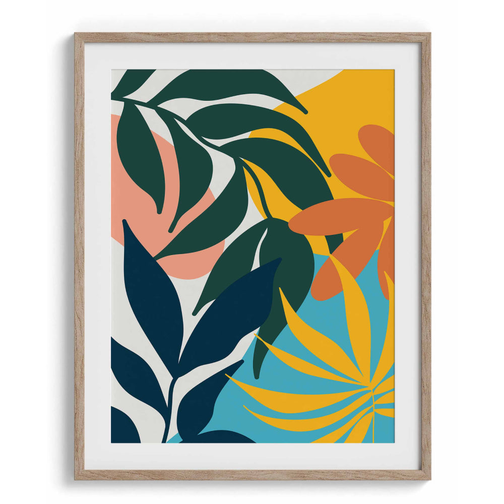 Nature meets Modern Canvas Wall Paintings