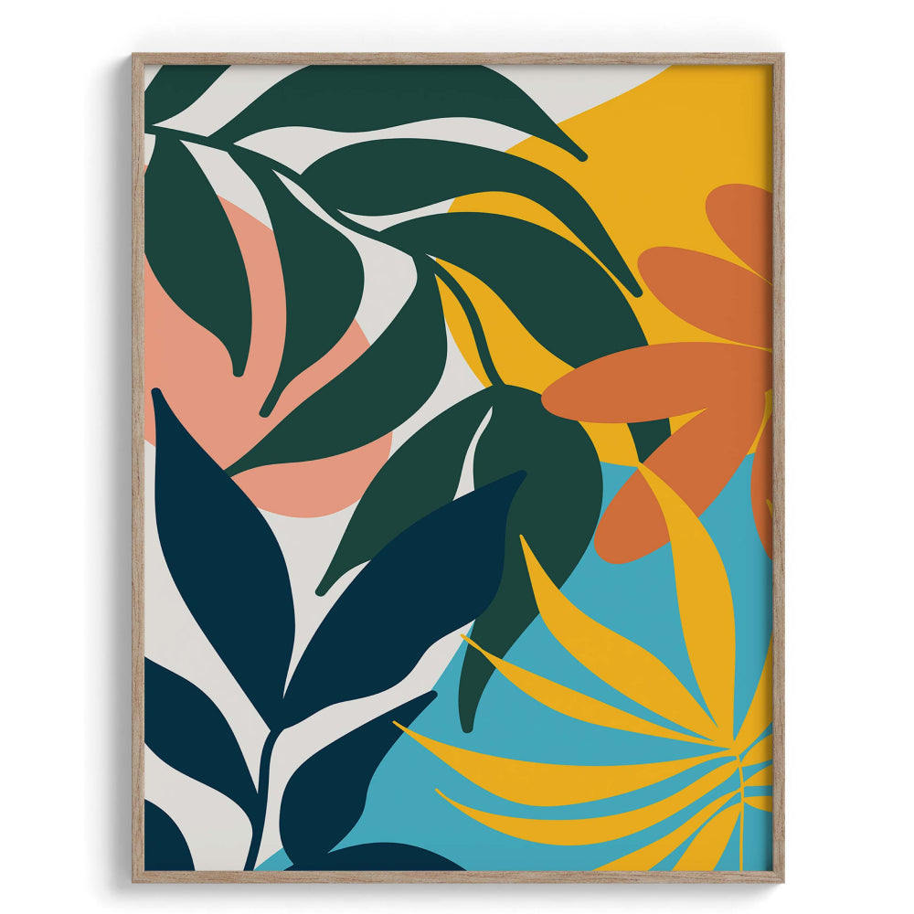 Nature meets Modern Canvas Wall Paintings