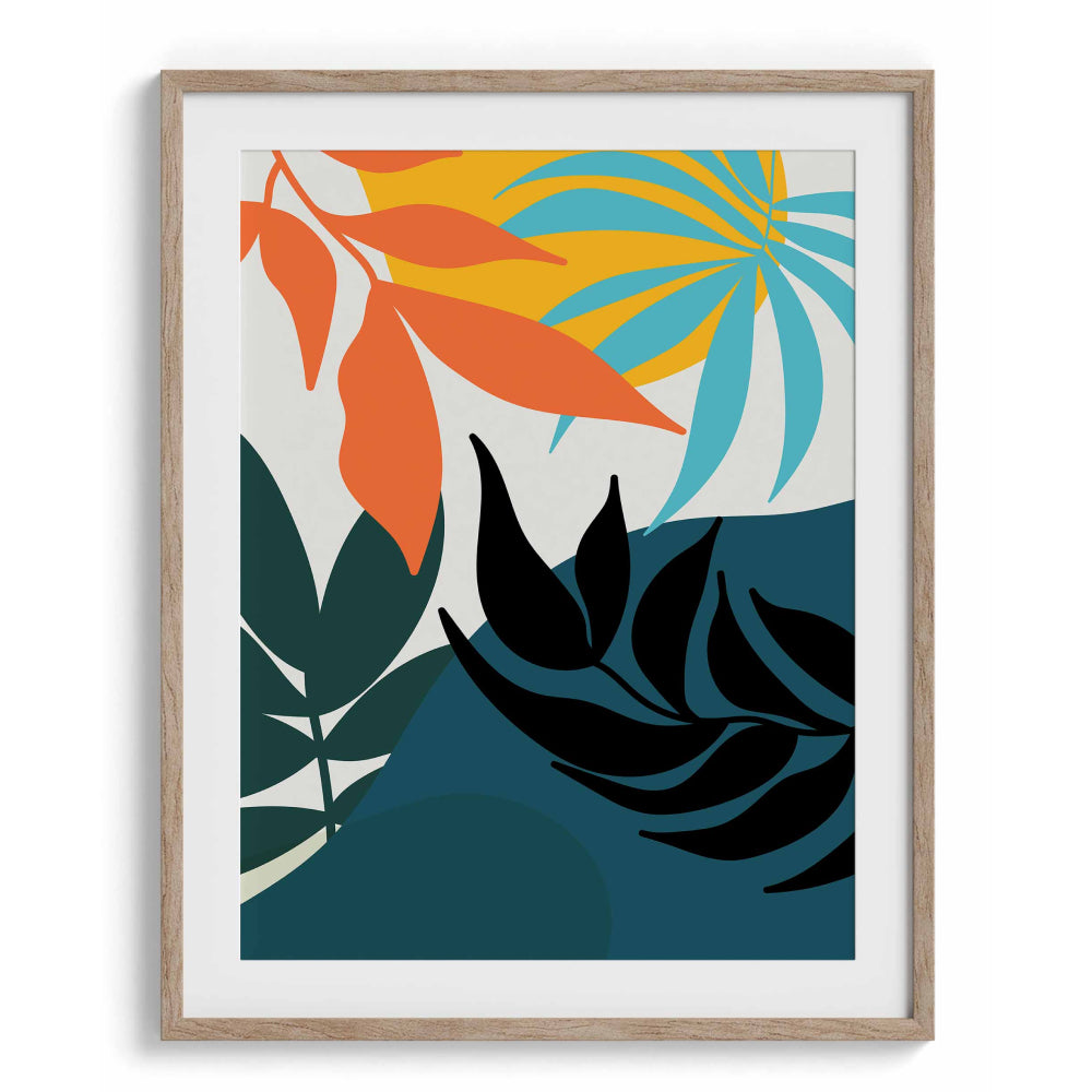 Modern Botany Framed Art For Wall
