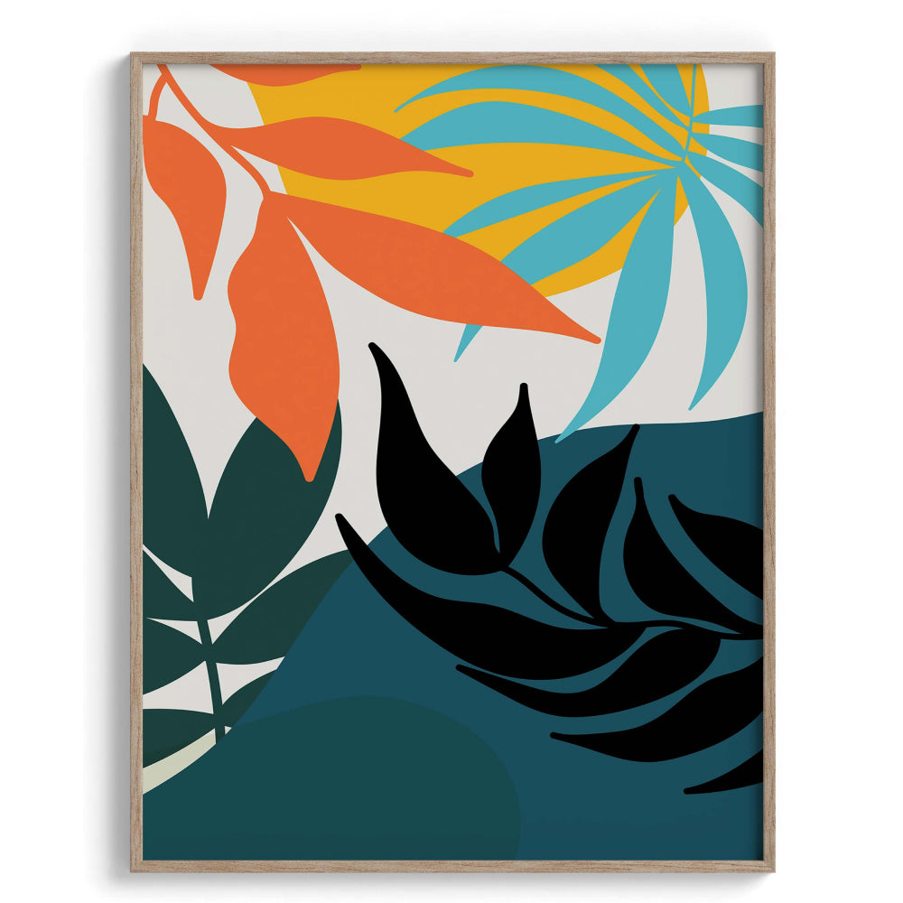 Modern Botany Framed Art For Wall