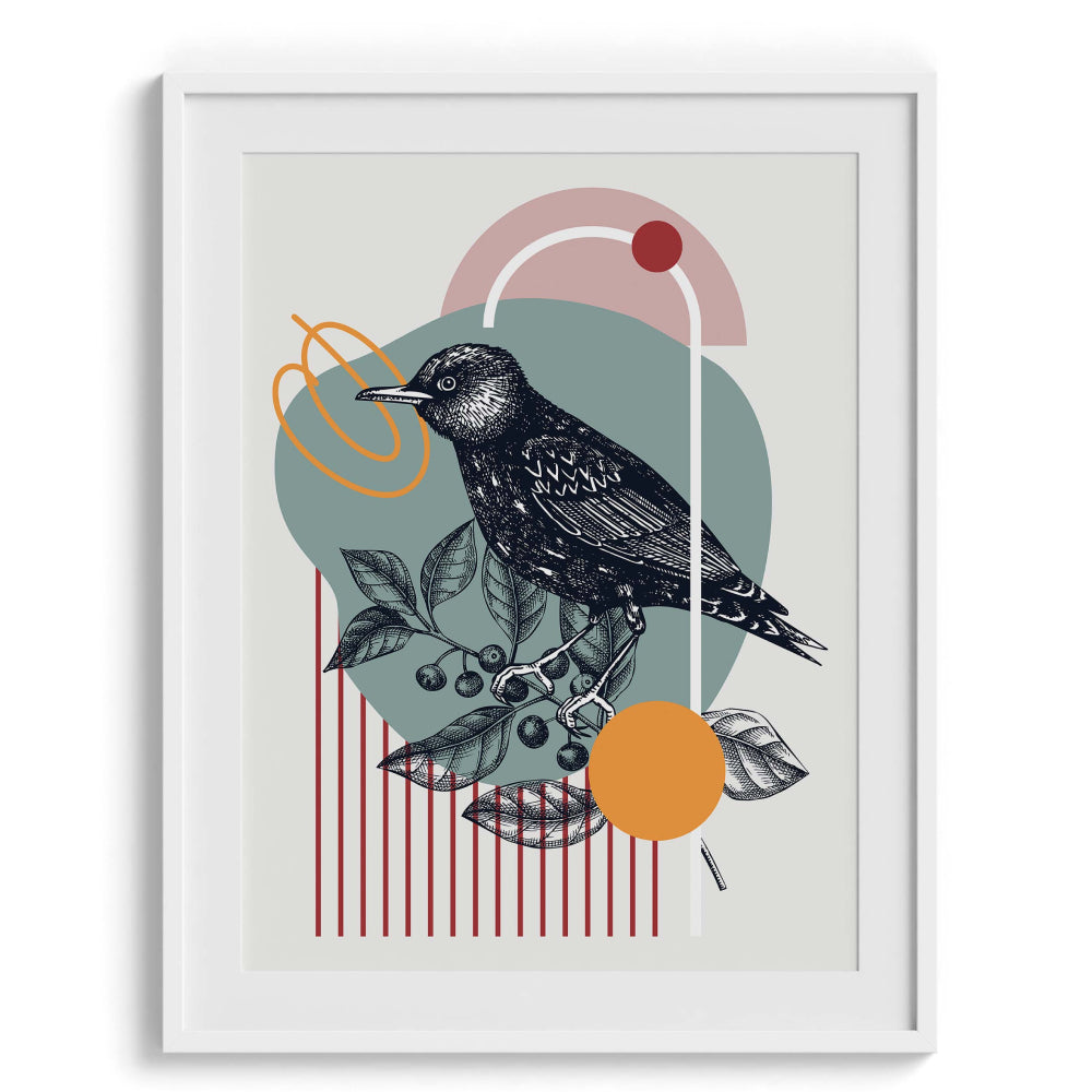 Vintage Vibes Wall Painting For Living Room