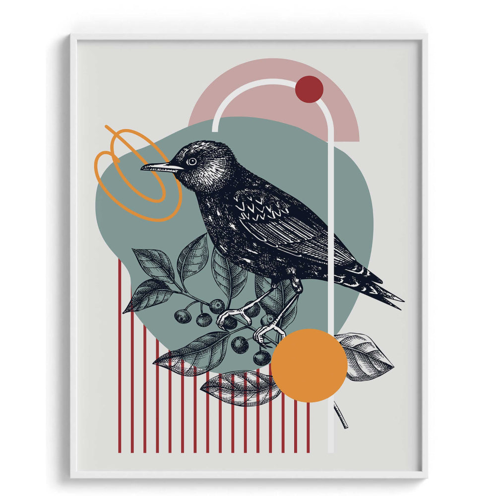 Vintage Vibes Wall Painting For Living Room