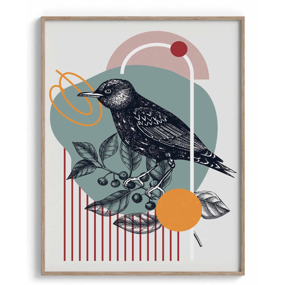 Vintage Vibes Wall Painting For Living Room