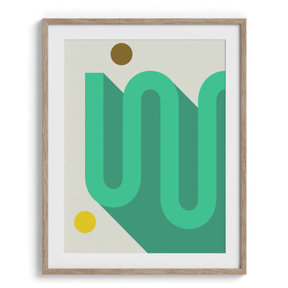 Bold Geometry Wall Art Decor