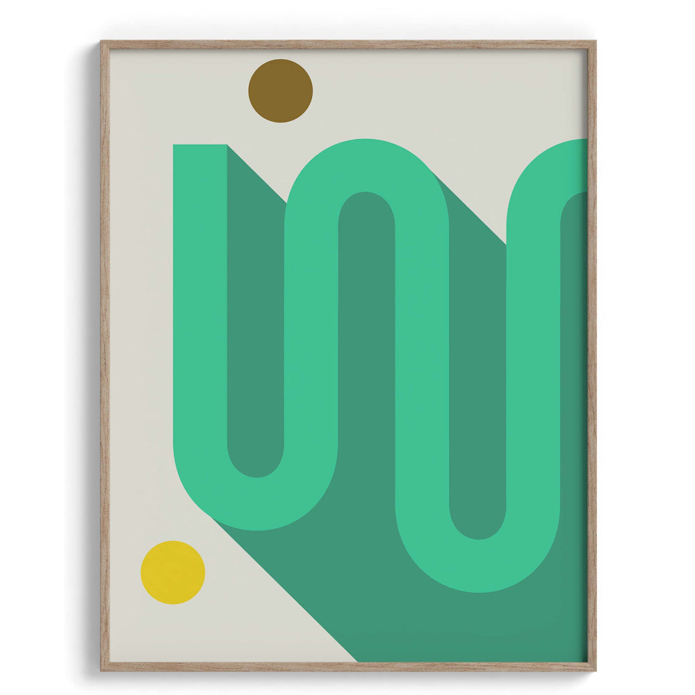 Bold Geometry Wall Art Decor