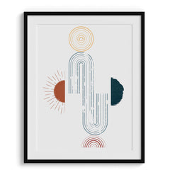 Lines and curves Wall Art Frames