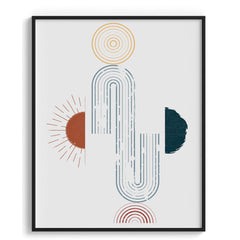 Lines and curves Wall Art Frames