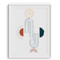 Lines and curves Wall Art Frames