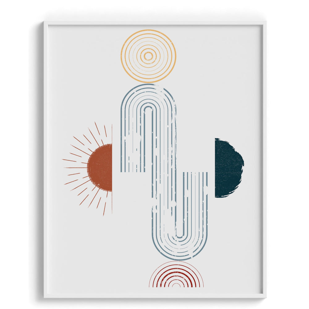 Lines and curves Wall Art Frames
