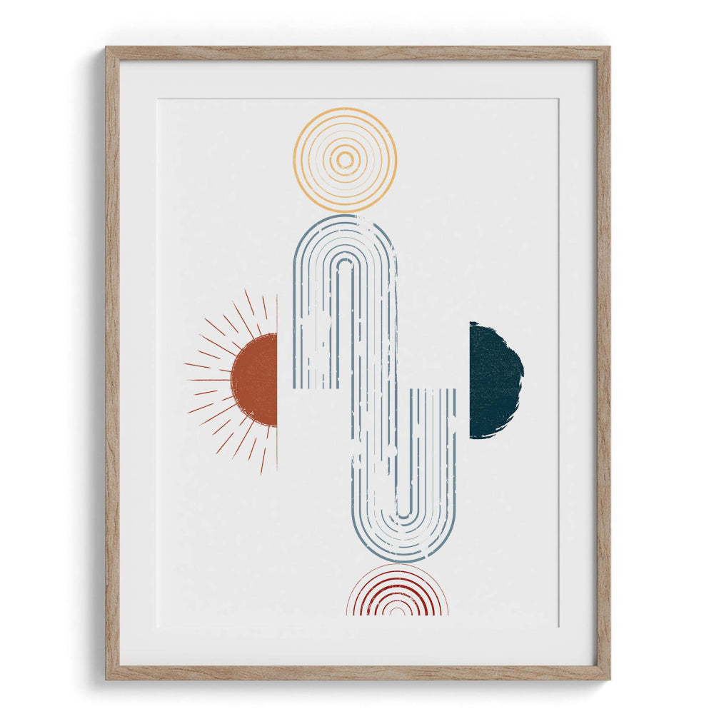 Lines and curves Wall Art Frames