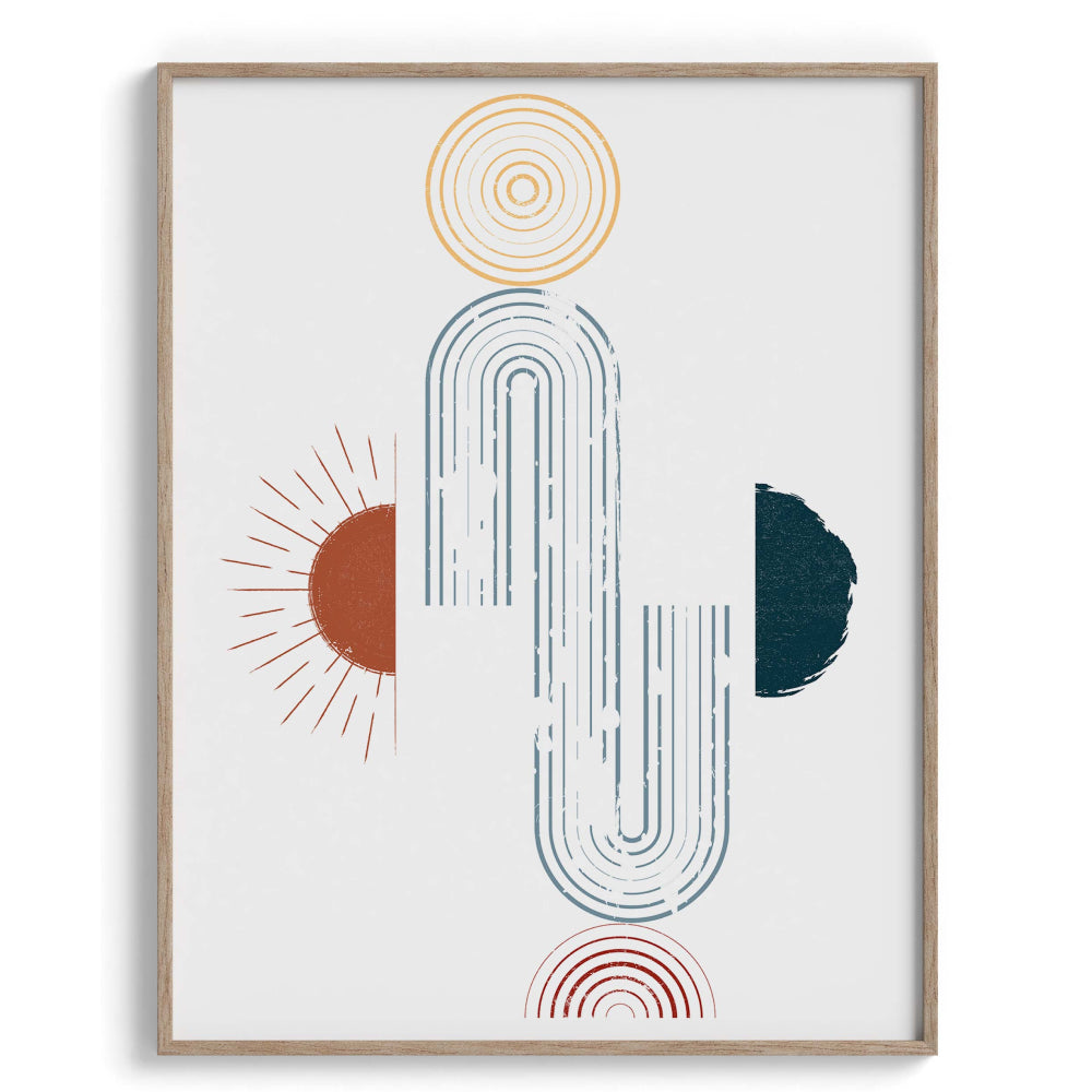 Lines and curves Wall Art Frames
