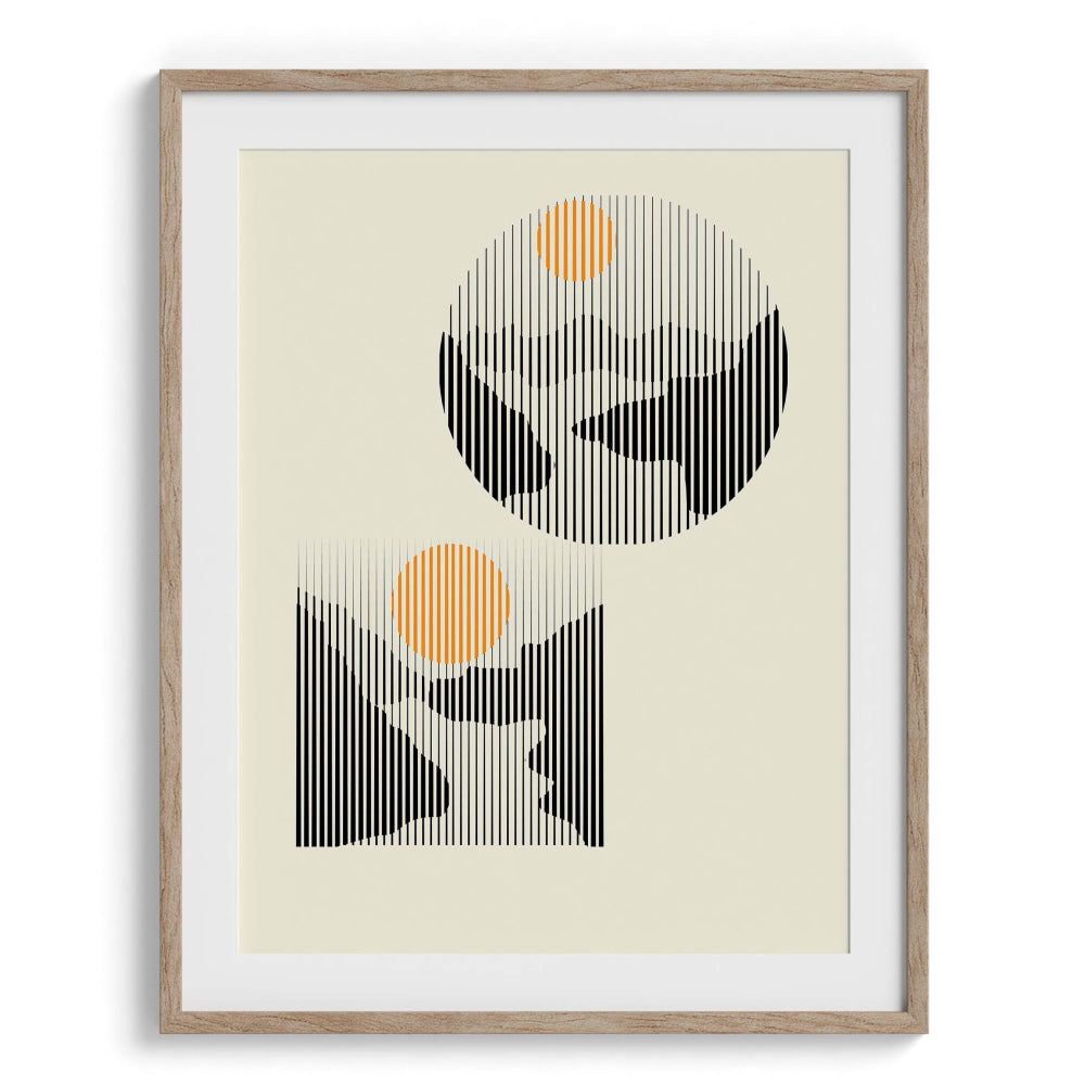 Sun Rise Wall Painting For Living Room