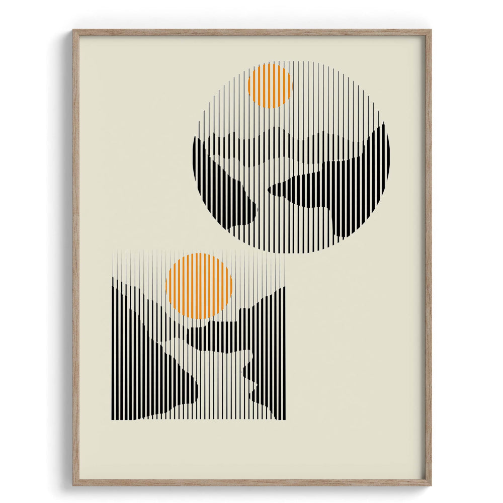 Sun Rise Wall Painting For Living Room