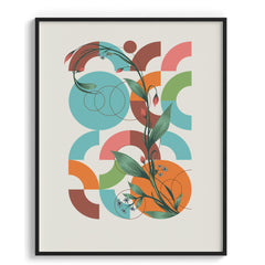 Effervescent Botany Wall Art Frames