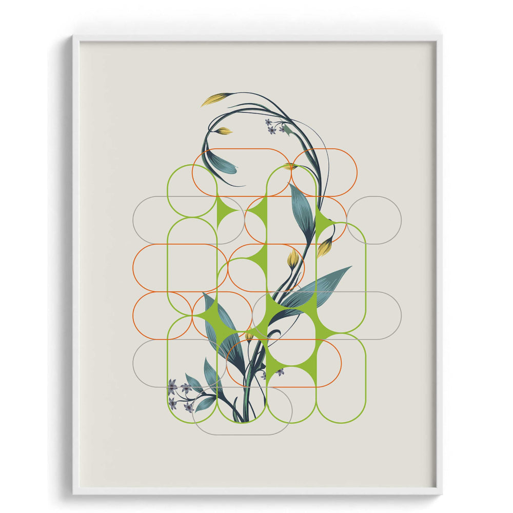 Effervescent Botany Wall Art Painting 1