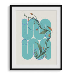 Effervescent Botany Wall Art Frames