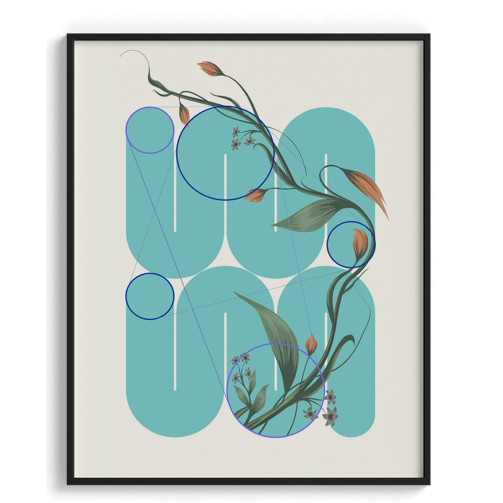 Effervescent Botany Wall Art Frames
