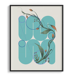 Effervescent Botany Wall Art Frames