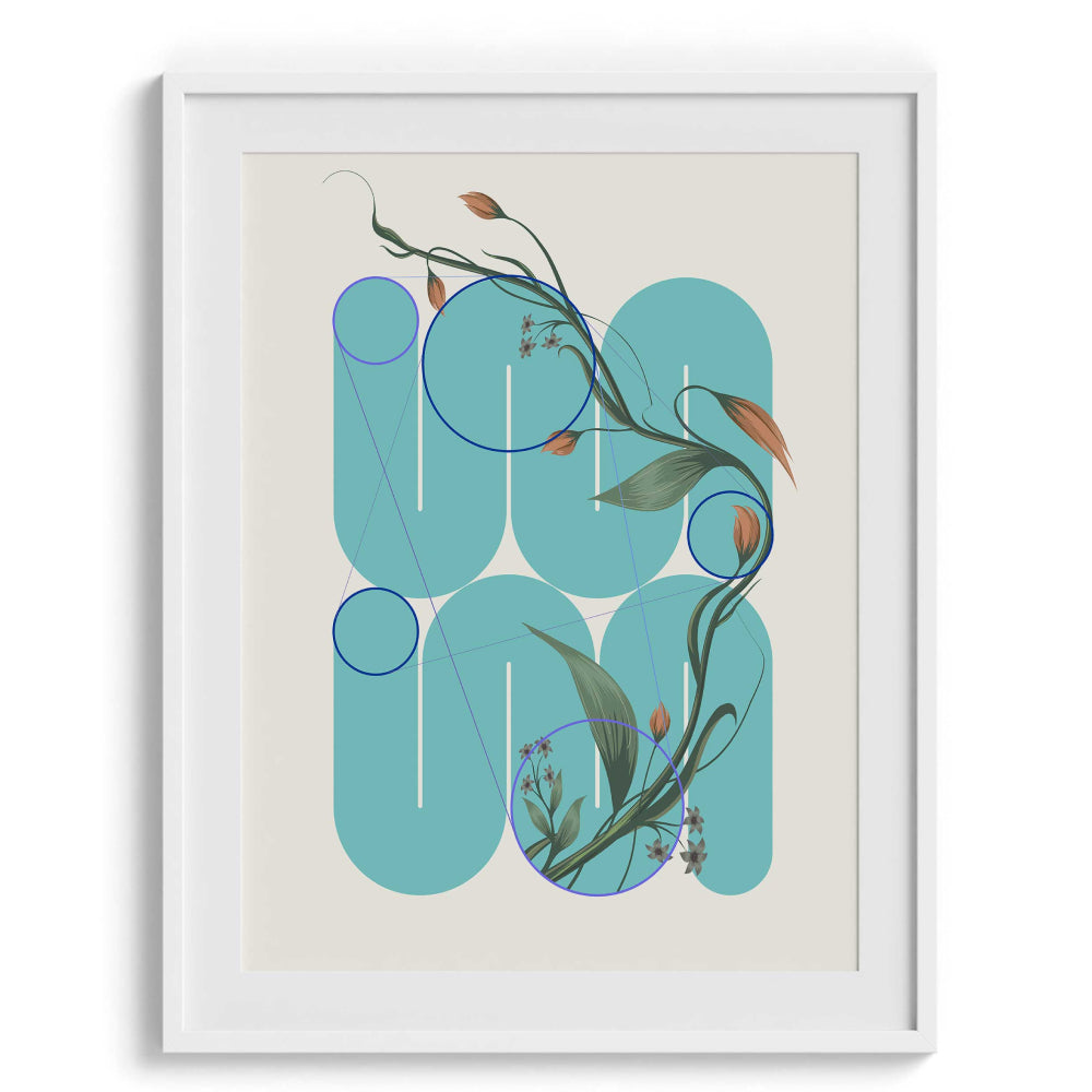 Effervescent Botany Wall Art Frames