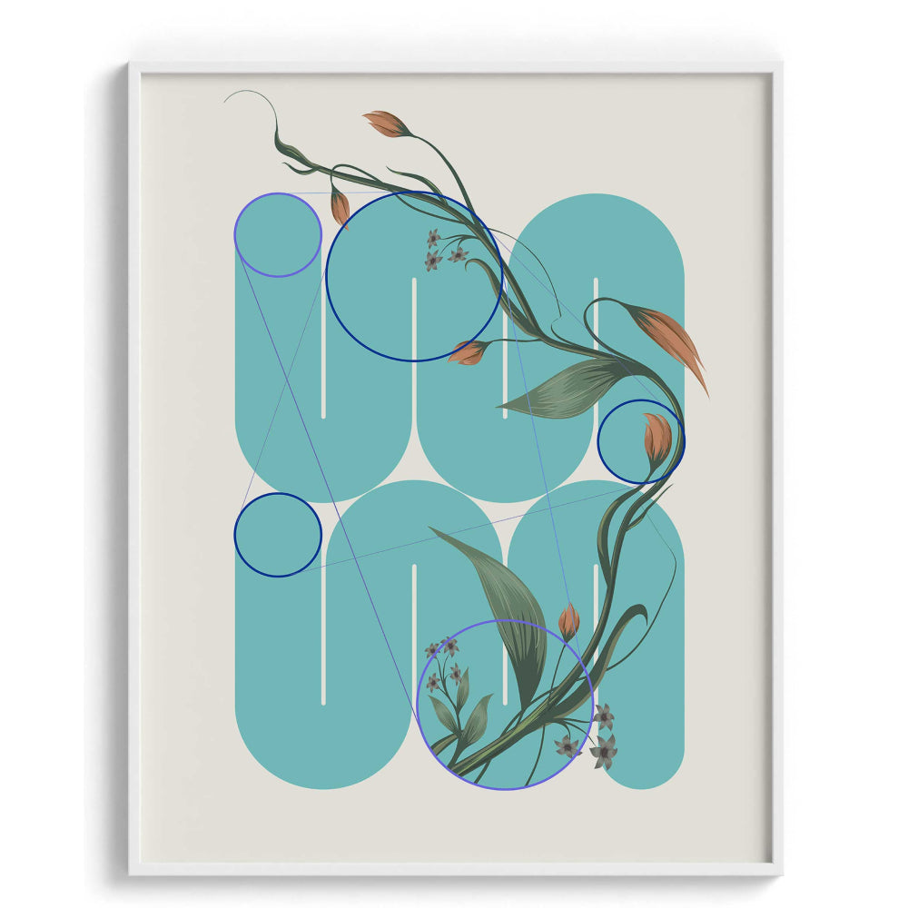 Effervescent Botany Wall Art Frames
