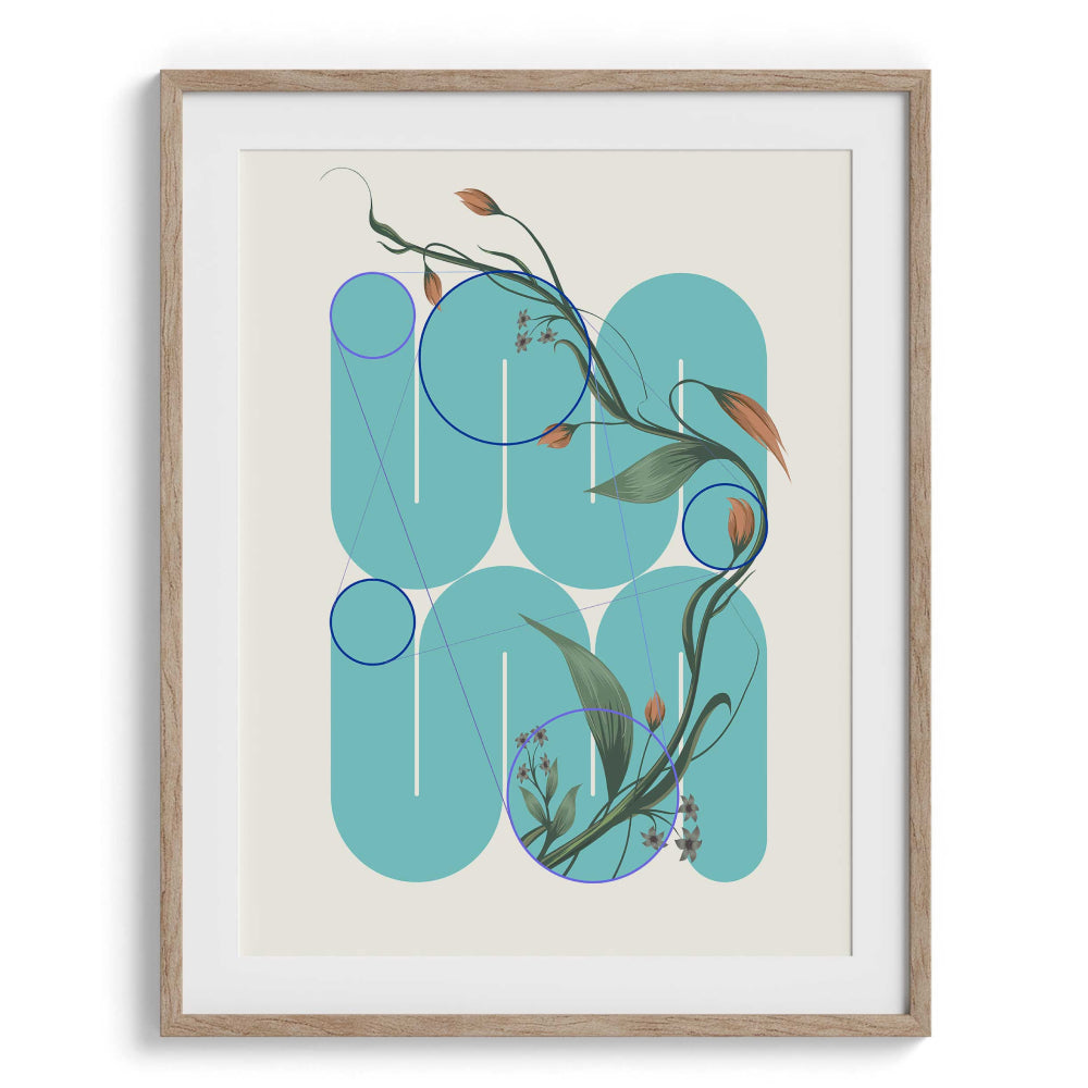 Effervescent Botany Wall Art Frames