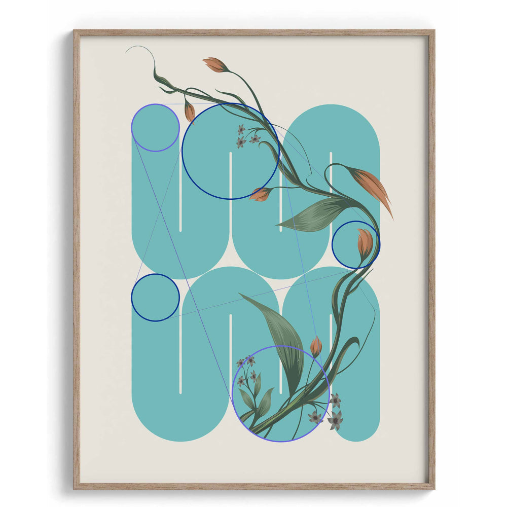 Effervescent Botany Wall Art Frames