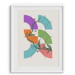 Effervescent Botany Framed Art For Wall