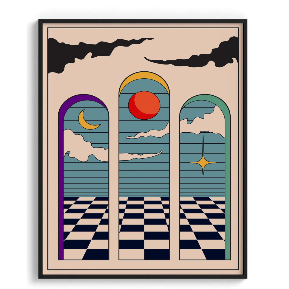 Retro Take Wall Art Frames