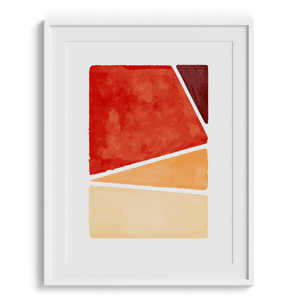 Color block Modern Wall Art
