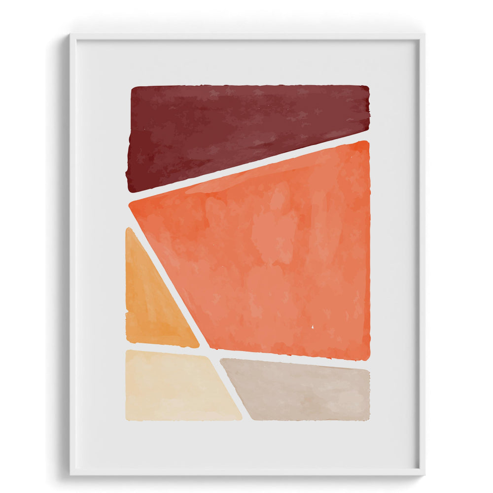 Color block Wall Art Painting