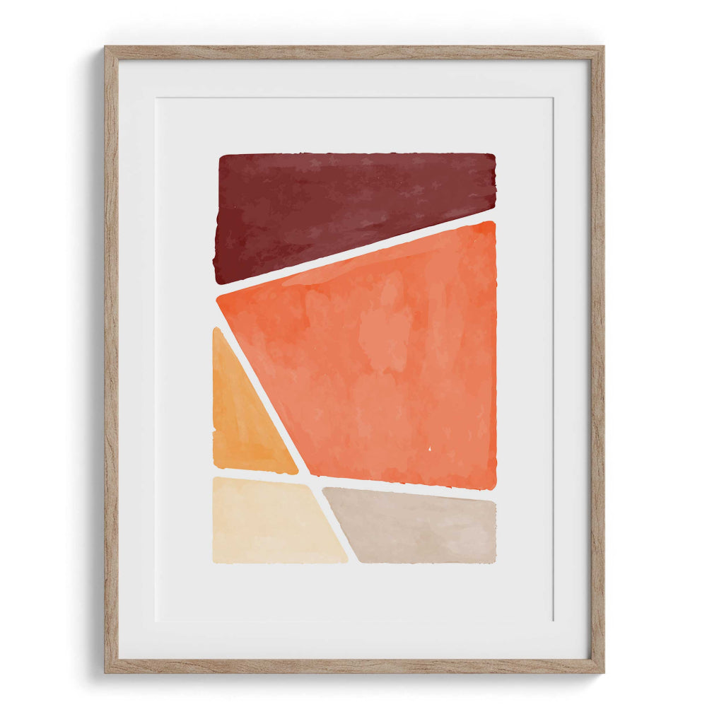 Color block Wall Art Painting