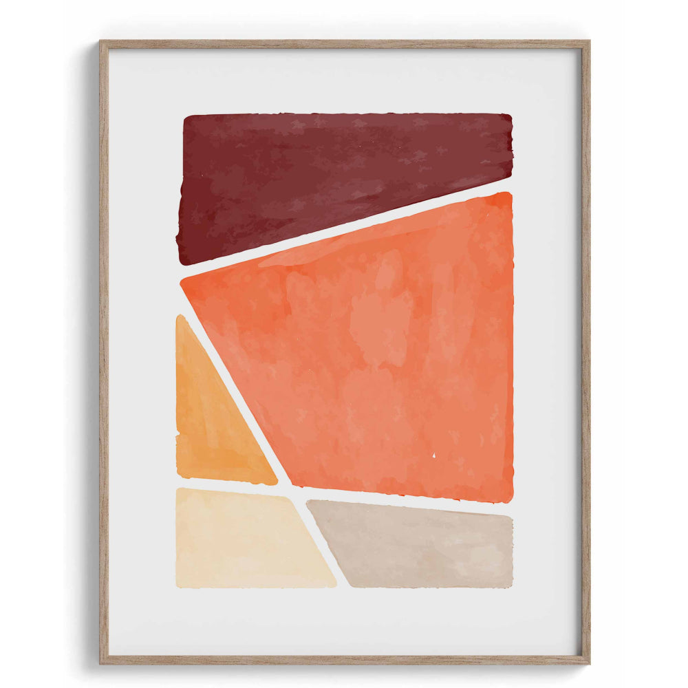 Color block Wall Art Painting