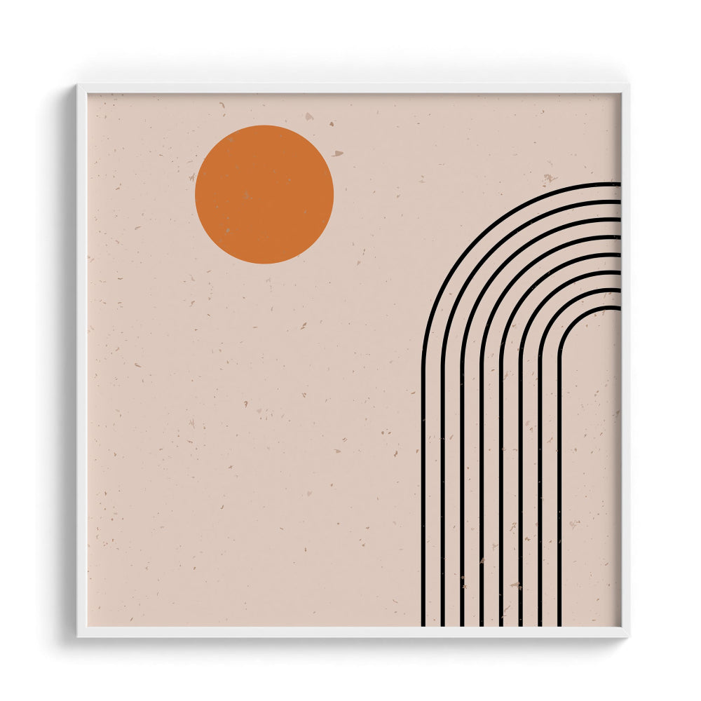 Curved lines Wall Art Painting